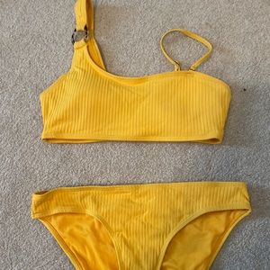 Yellow bikini